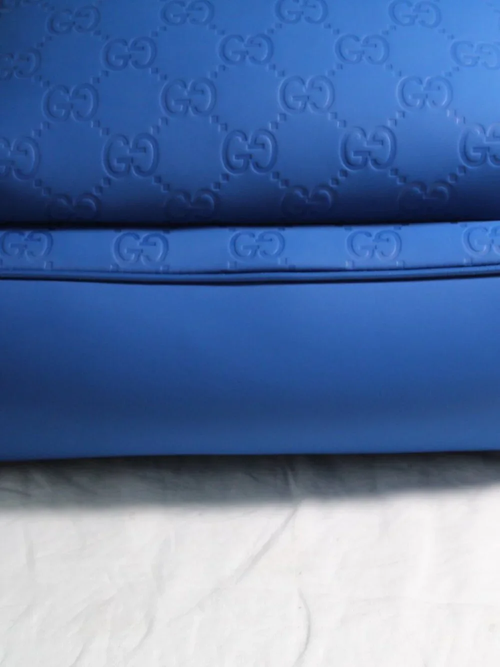 NEW Gucci GG Rubber Effect Backpack Edge 834491 UNISEX